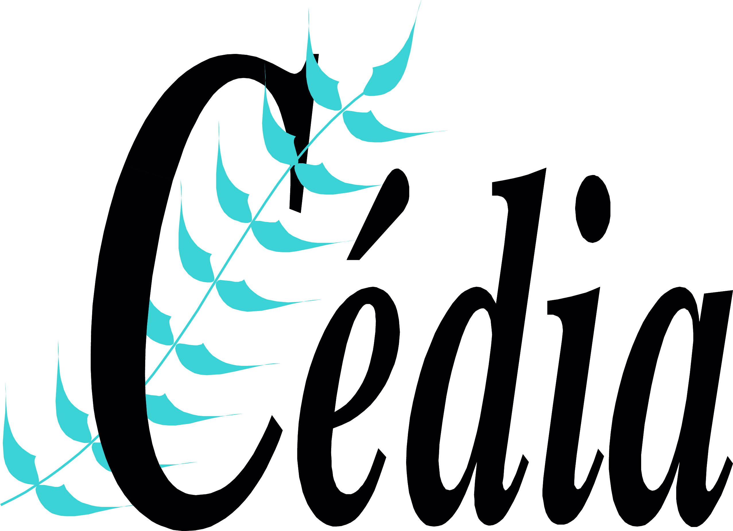 Logo CEDIA filigrane transparent - watermark cynophilie exposition canine